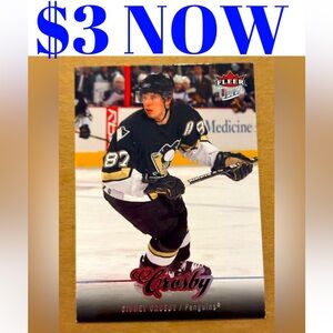 Sidney Crosby 2007/08 Fleer Ultra Pittsburgh Penguins Hockey Card